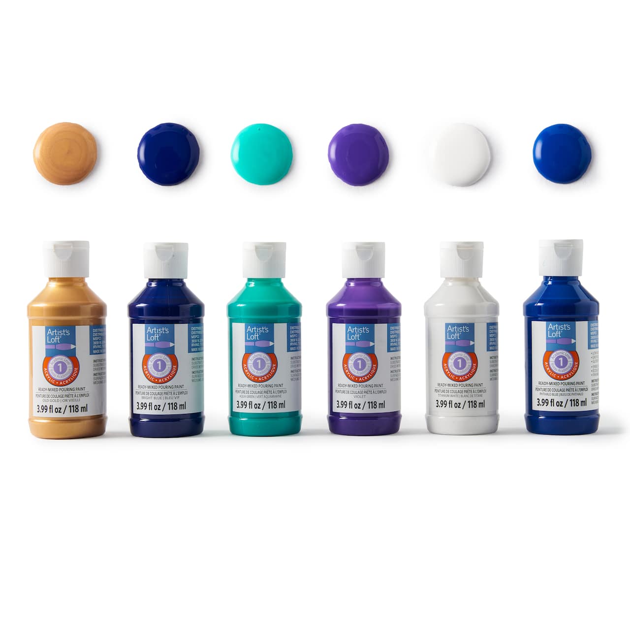 Ready-Mixed Acrylic Pouring Paint Set by Artist&#x27;s Loft&#x2122;